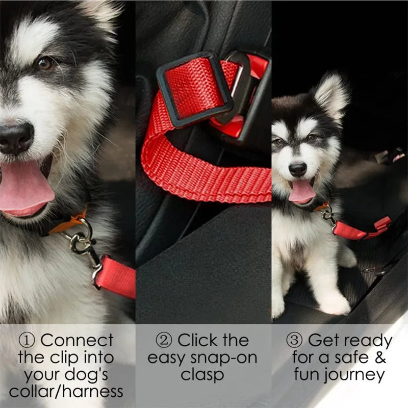 Car Leash Pet Dog Safety Leash Car Pet Leash Car Pet Seat Belt Adjustable Puppy Accessories