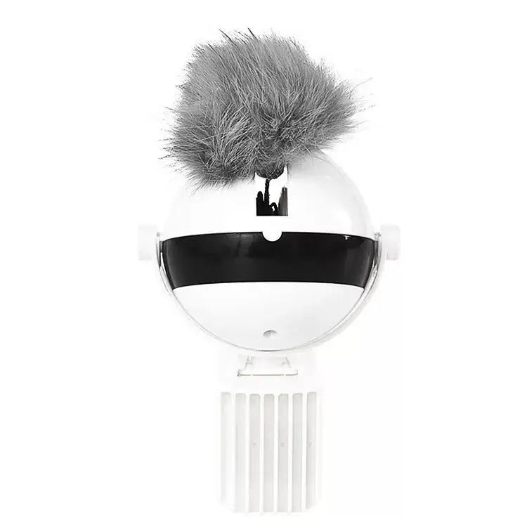 Interactive Electric Flutter Cat Teaser Toy - Rotating Yoyo Lifting Ball for Endless Fun!
