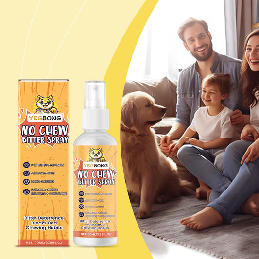 Pet Anti-Chewing Spray, Indoor Anti-Biting and Anti-Scratching Sofa Bitter Spray for Pet Dogs
