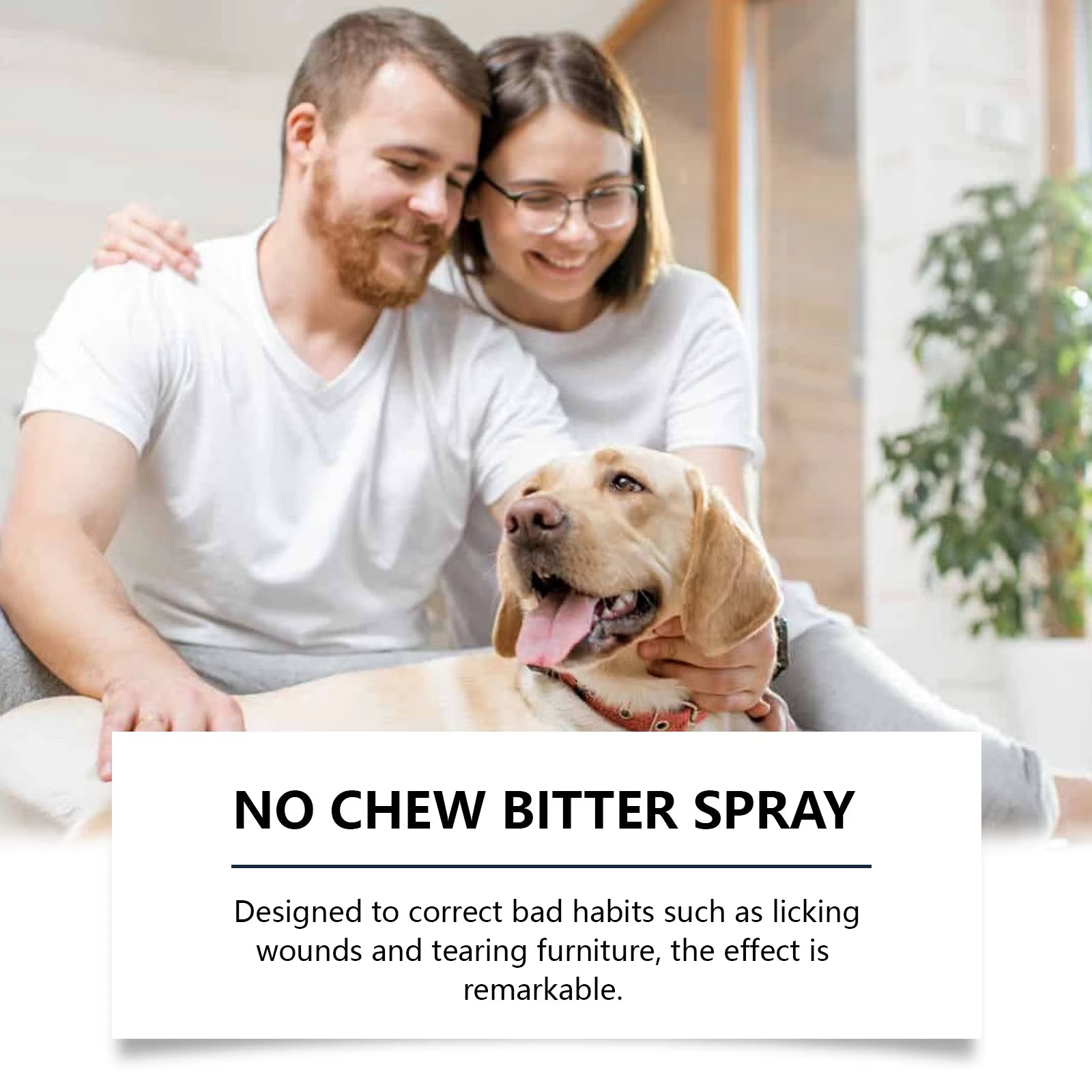 Pet Anti-Chewing Spray, Indoor Anti-Biting and Anti-Scratching Sofa Bitter Spray for Pet Dogs