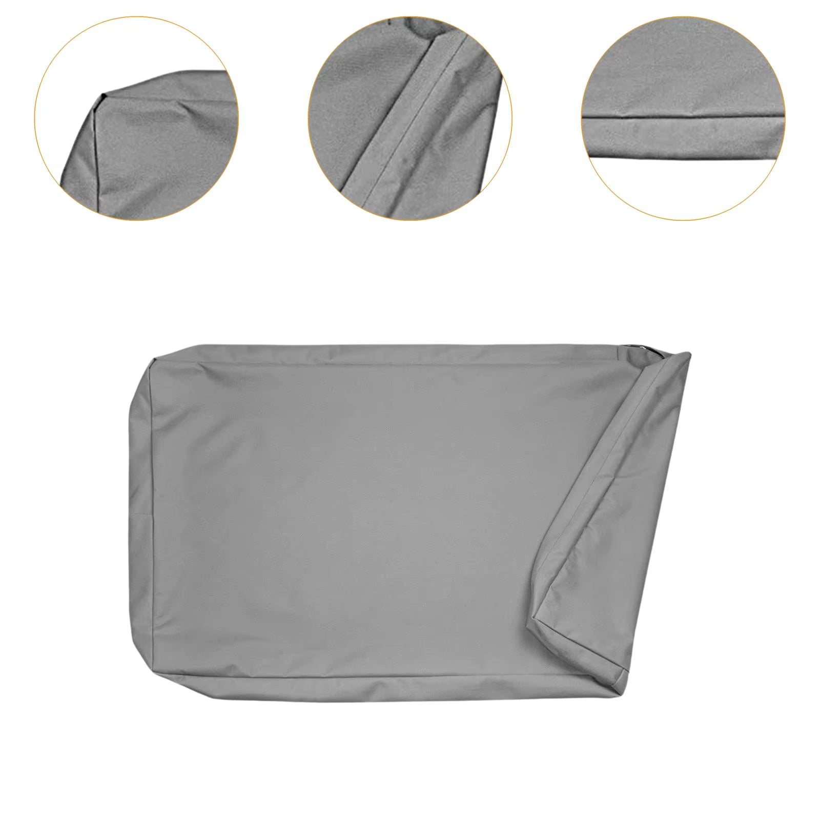 Waterproof Oxford Cloth Dog Bed Cover - Washable Replacement for Crate Pads - Perfect for Puppies and Kittens