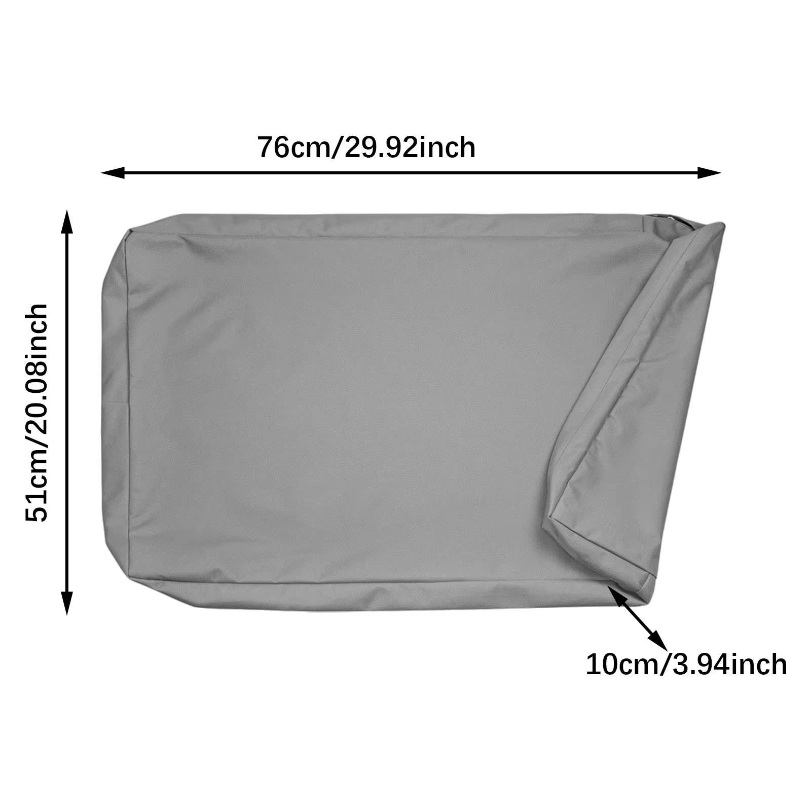 Waterproof Oxford Cloth Dog Bed Cover - Washable Replacement for Crate Pads - Perfect for Puppies and Kittens