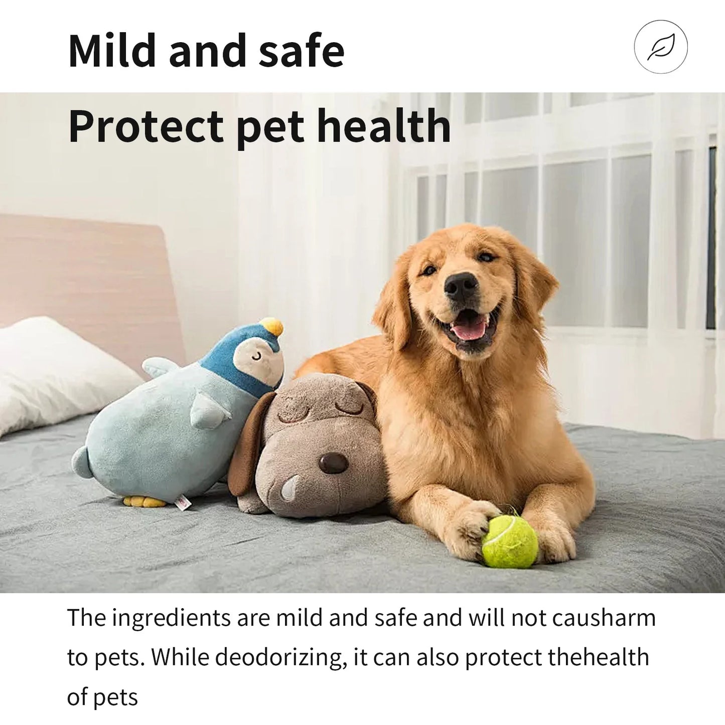 Natural Pet Deodorant Spray - Eliminate Odors & Freshen Up Your Dog!