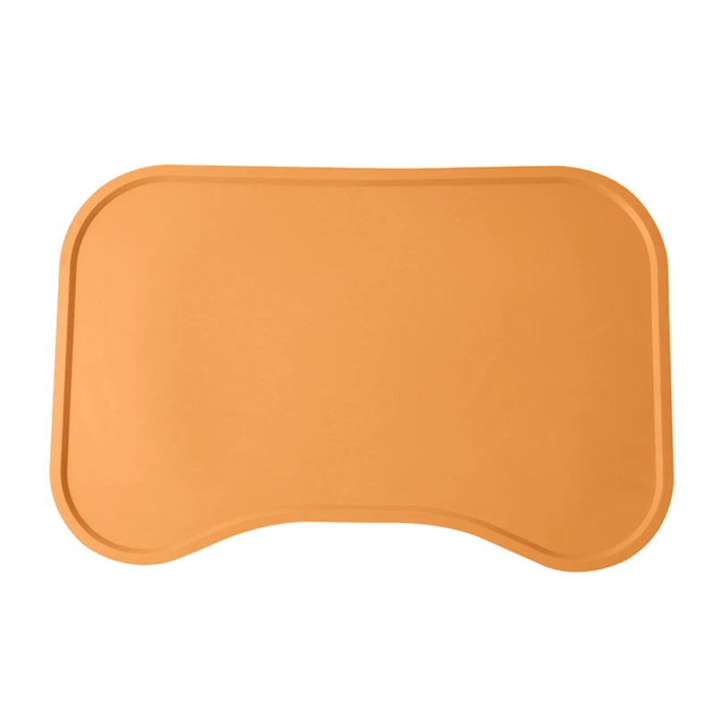 Ultimate Silicone Waterproof Pet Mat - Perfect Feeding & Drinking Pad for Dogs and Cats, Ideal for Indoor & Outdoor Use